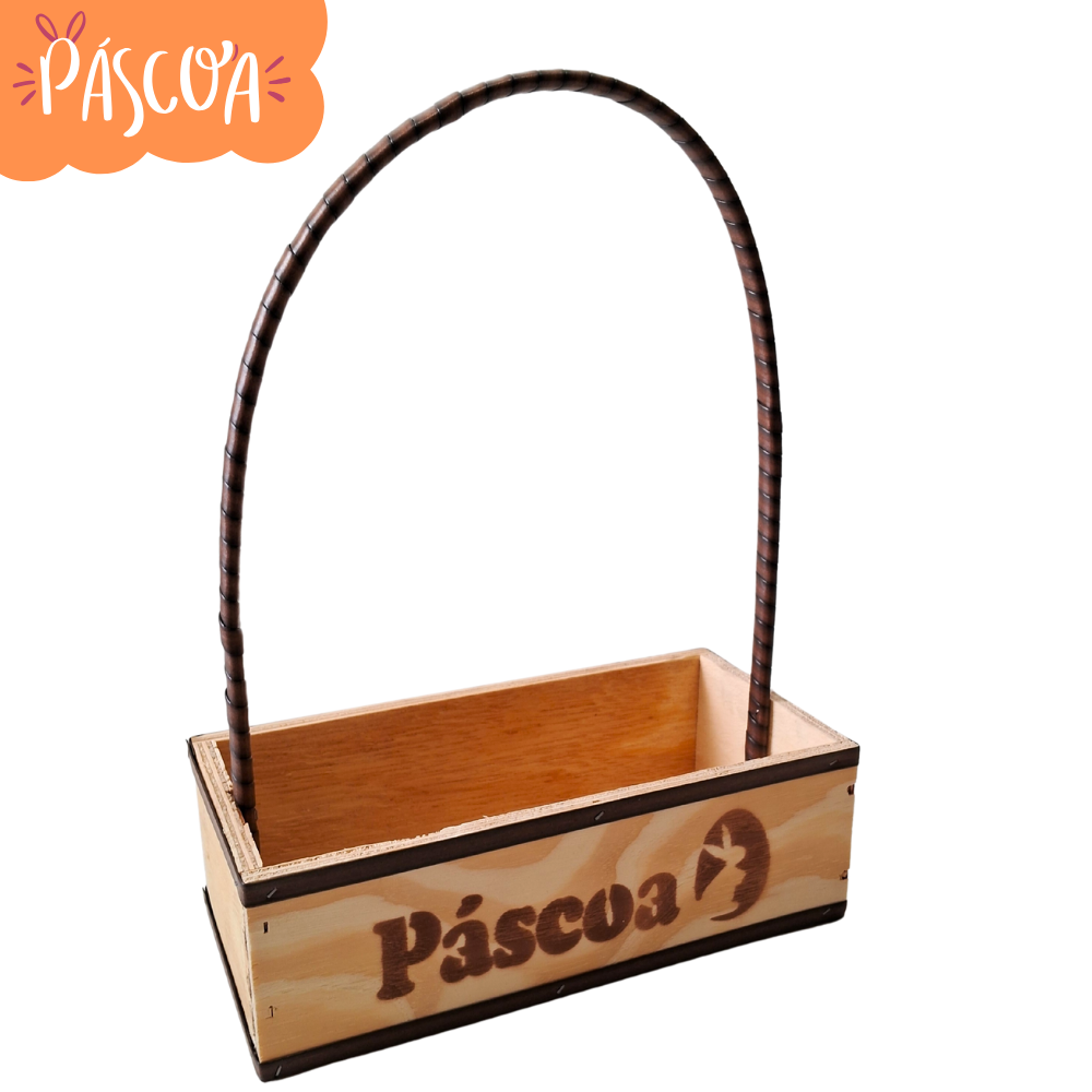 PORTA VIOLETA 2 C/A RUSTICO PASCOA